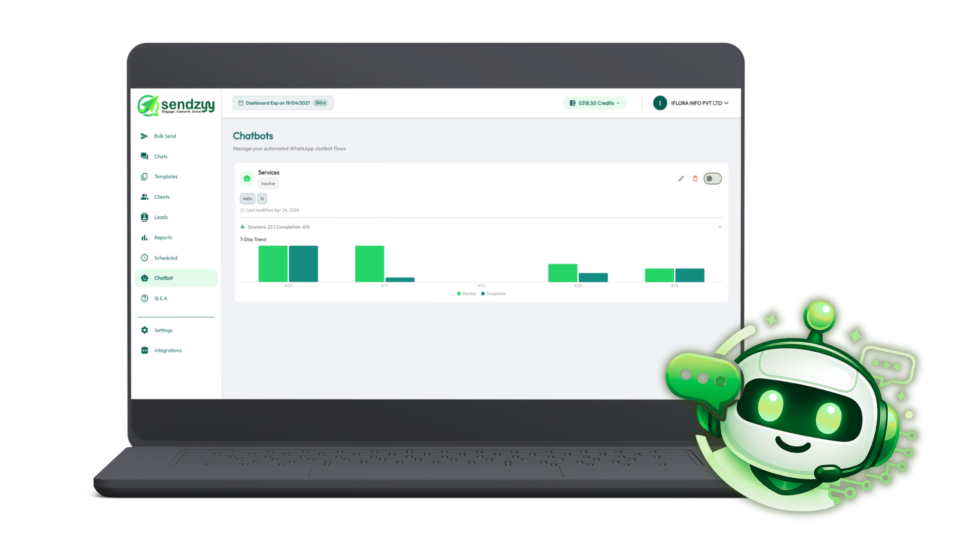No-Code Chatbot Builder